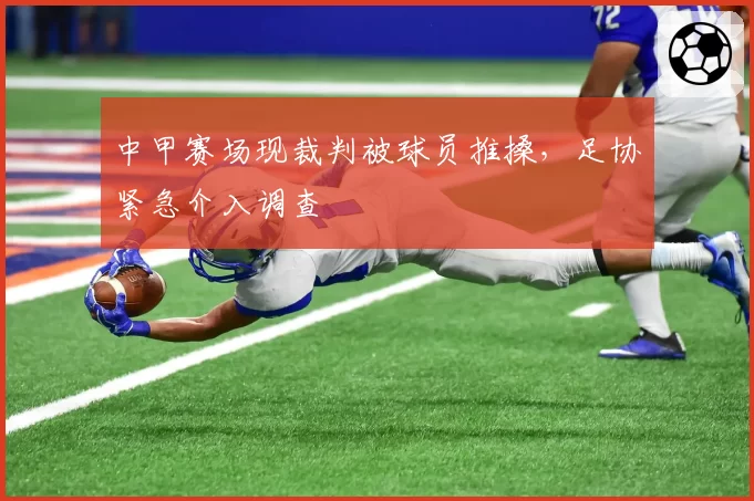 中甲赛场现裁判被球员推搡，足协紧急介入调查